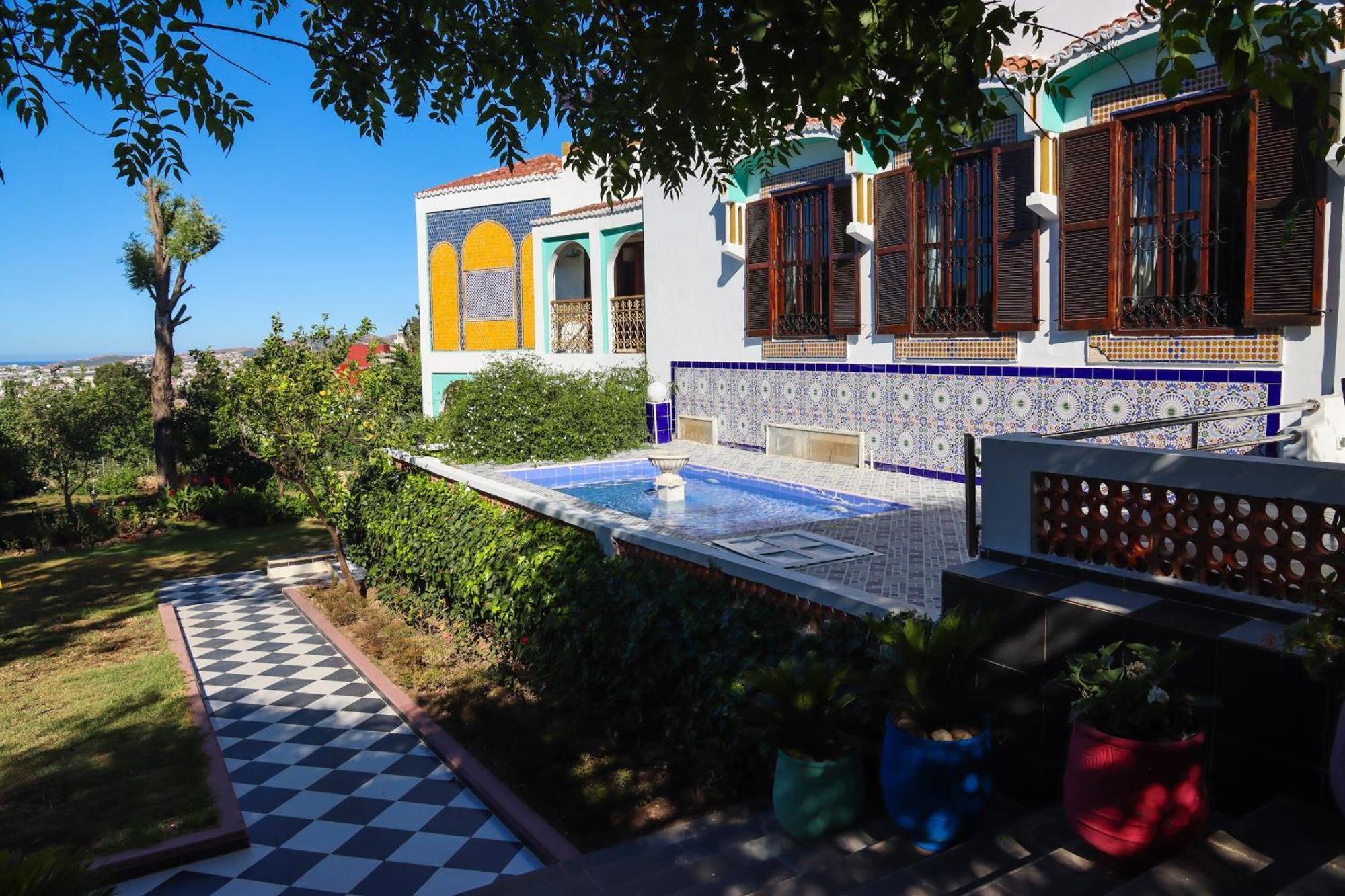 Hotel Riad Dar Achaach Tétouan Exterior foto